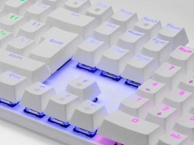 Klaviatūra Mars Gaming MK422WRUS Raudona Switch