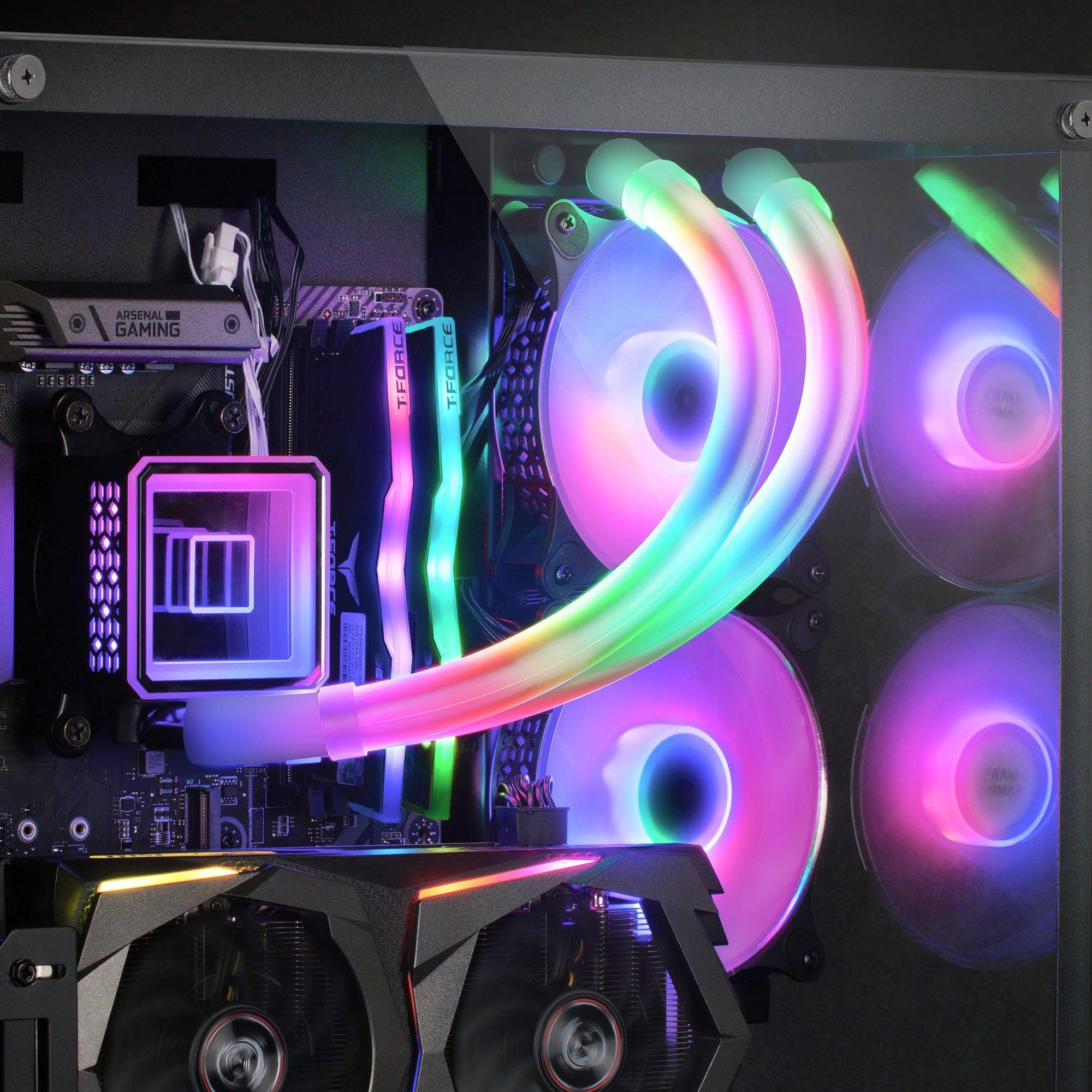 „Mars Gaming ML-ULTRA240“ procesoriaus skysčio aušinimas FDB/ARGB / TRX4/TR4 / AM5 / LGA1700 procesoriaus skysčio aušinimas FRGB