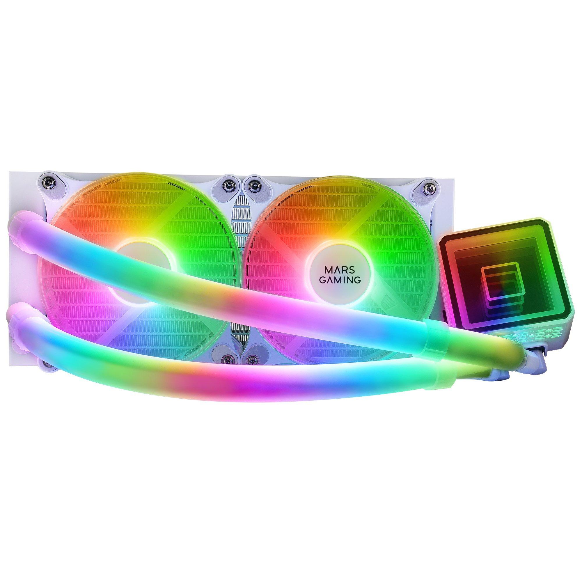 „Mars Gaming ML-ULTRA240“ procesoriaus skysčio aušinimas FDB/ARGB / TRX4/TR4 / AM5 / LGA1700 procesoriaus skysčio aušinimas FRGB