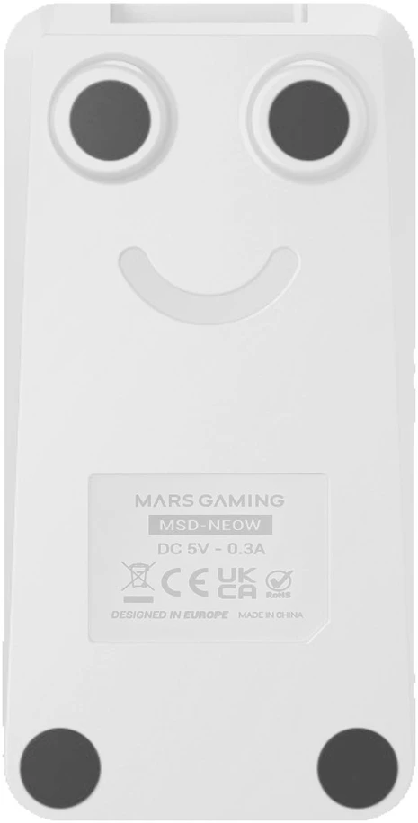 Mars Gaming MSDNEOW Valdymo pultas, skirta tiesioginiam turinio kūrimui / juodas