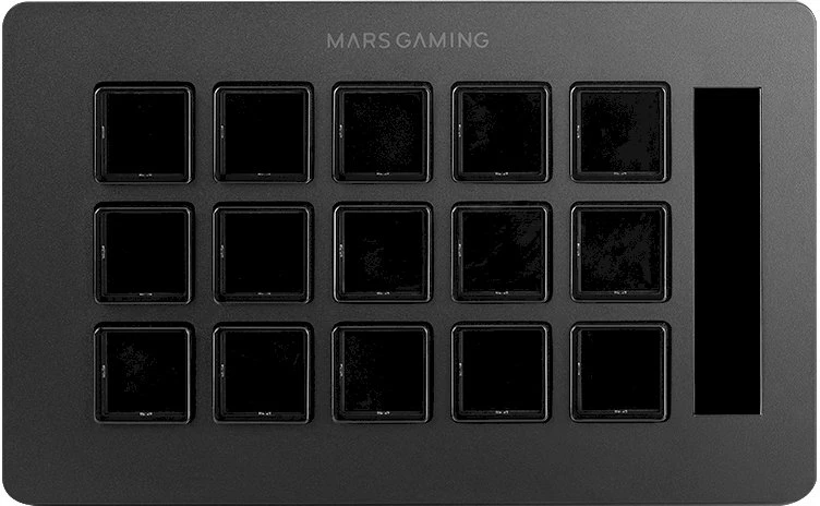 Stream Deck Slim Mars Gaming MSD-ONE/ 15 LCD Keys