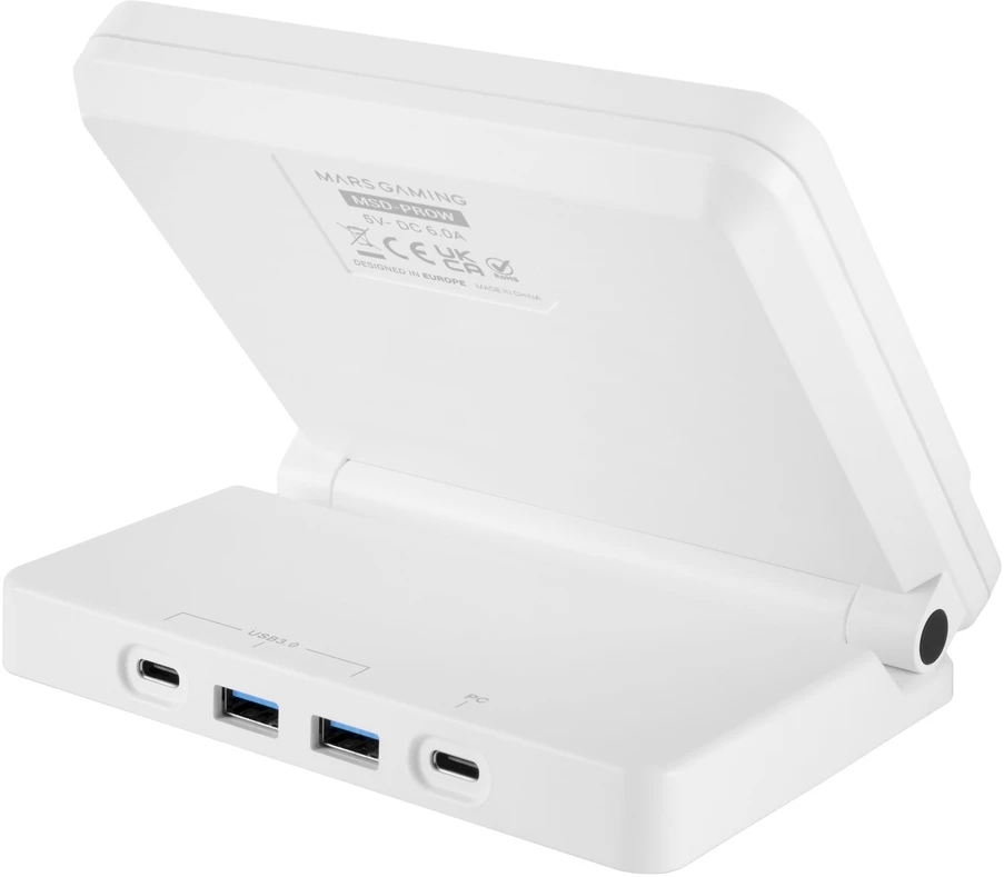 Mars Gaming MSDPROW Tiesioginio turinio kūrimo valdymo pultas 10 mygtukų / baltas