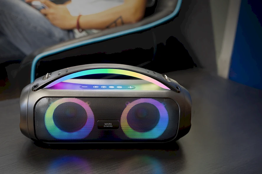 Mars Gaming MSPULSE Stereo Nešiojama kolonėlė 50W / juodas