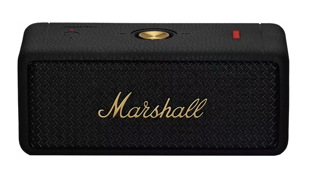 Nešiojama kolonėlė Marshall Emberton II, Juodos ir sidabrinės spalvos