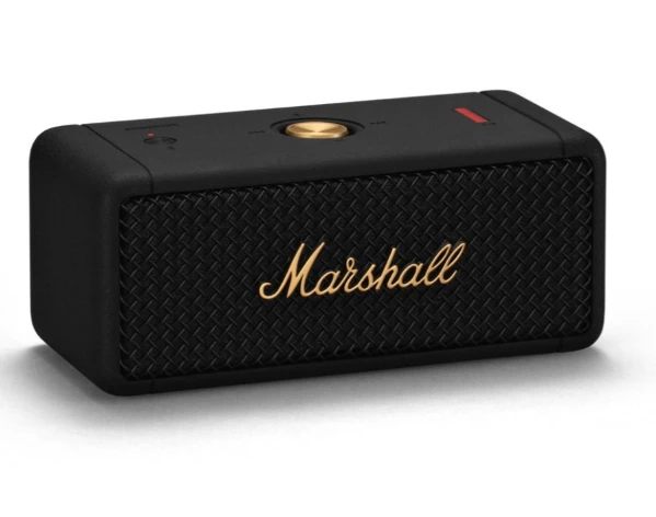 Nešiojama kolonėlė Marshall Emberton II, Juodos ir sidabrinės spalvos