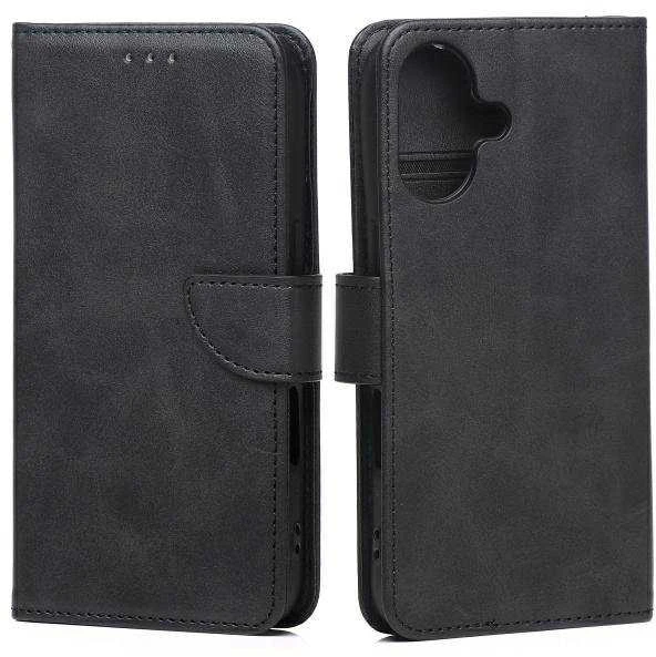 Marv Wallet Dėklas Apple iPhone 17 juodos spalvos