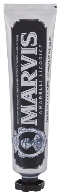 Marvis Amarelli Licorice Saldymedžio ir mėtų skonio dantų pasta, 85 ml
