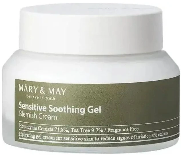 Mary&May Mary Amp May MARY - MAY "Sensitive" raminamasis gelis (kremas) 70 g