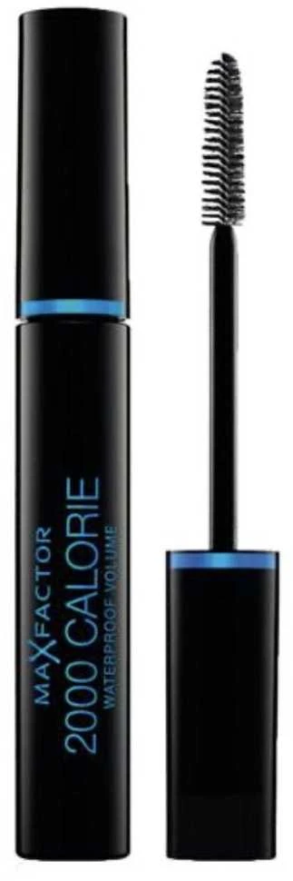 Blakstienų tušas atsparus vandeniui juodas MAX FACTOR 2000 CALORIE WATERPROOF VOLUME Juodas 9ml