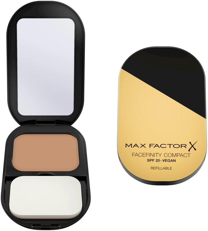 Max Factor Facefinity Compact makiažo pagrindas moterims, 10 g