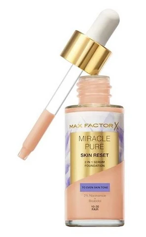 Max Factor Miracle Pure Skin Reset 2in1 serumo makiažo pagrindas
