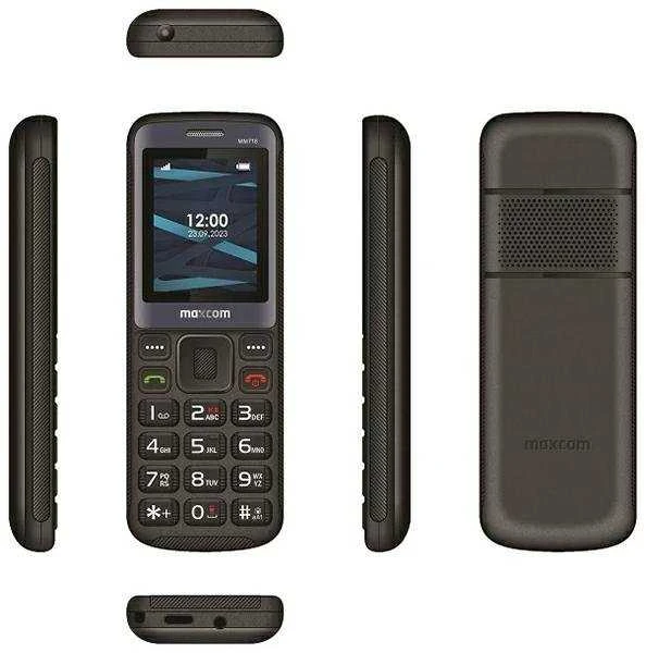 Mobilusis telefonas Maxcom MM718 LTE juodos spalvos