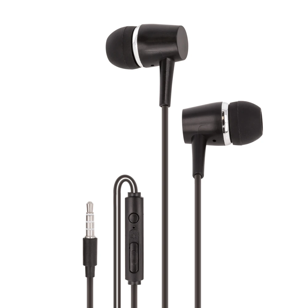 Maxlife laidinės ausinės MXEP-02, 3,5 mm jungtis, juodos