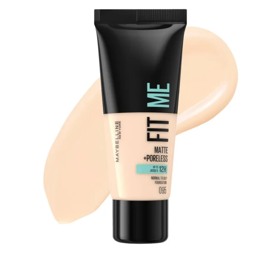 Maybelline Fit Me Matte & Poreless 095 Fair Porcelain Vamzdelis Skystis 30 ml