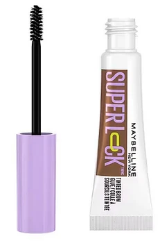Maybelline Super Lock Brow Glue atspalvį suteikiantis antakių gelis-klijai, atspalvis: Taupe, 7 ml