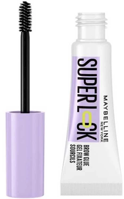 Maybelline Super Lock Brow Glue antakių gelis ir antakių pomada