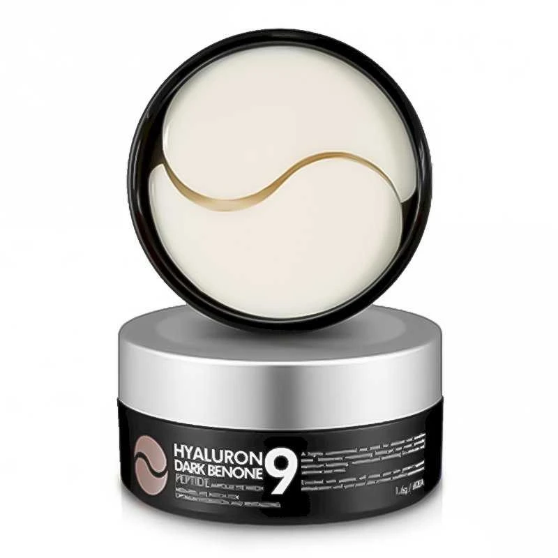 MEDI-PEEL Hyaluron Dark Benone Peptide 9 Ampoule Eye Patch paakių pagalvėlės, 60 vnt.