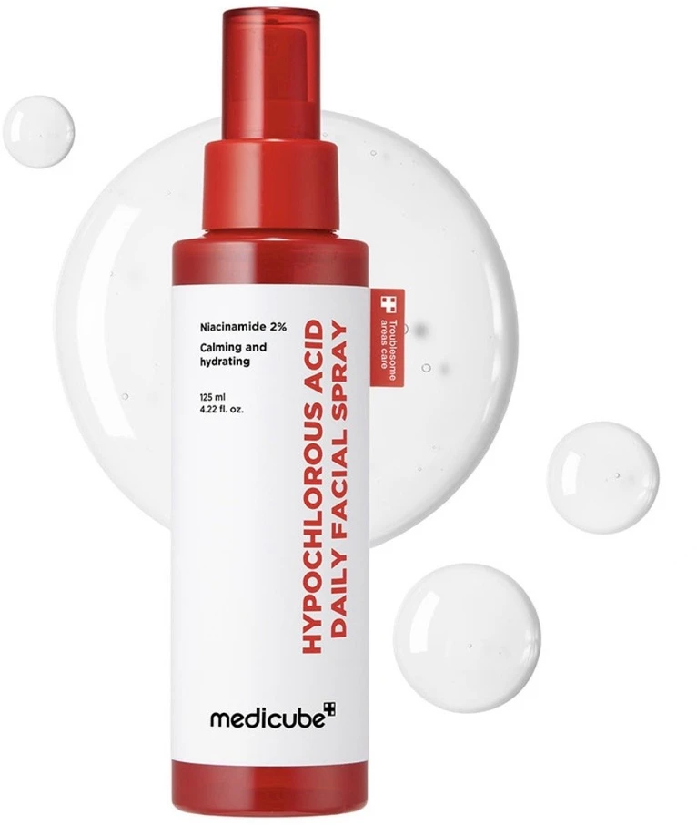 Medicube Hypochlorous Acid Daily Facial Purškiklis veido purškiklis nuo spuogų 125ml