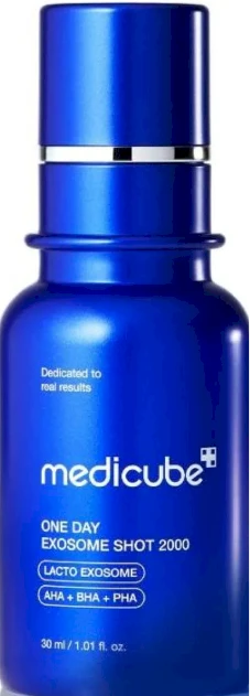 Medicube - One Day Exosome Shot Pore Ampoule 2000 - Revitalizing Serum with Microneedles - Veido serumas, 30 ml