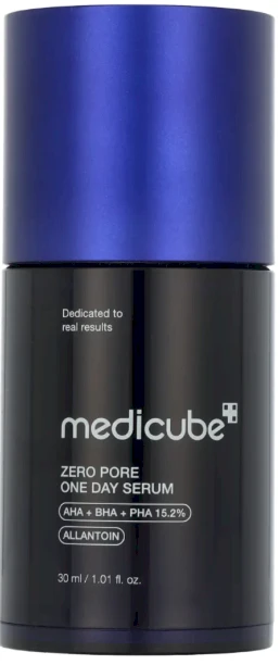 Medicube Zero Pore One-day Serumas Išsiplėtusioms Poroms su Rūgštimis, 30 ml