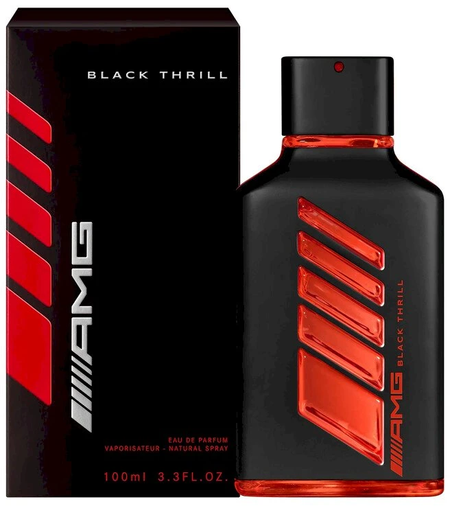 Mercedes-Benz AMG Juodas Thrill EDP parfumuotas vanduo vyrams, 100 ml