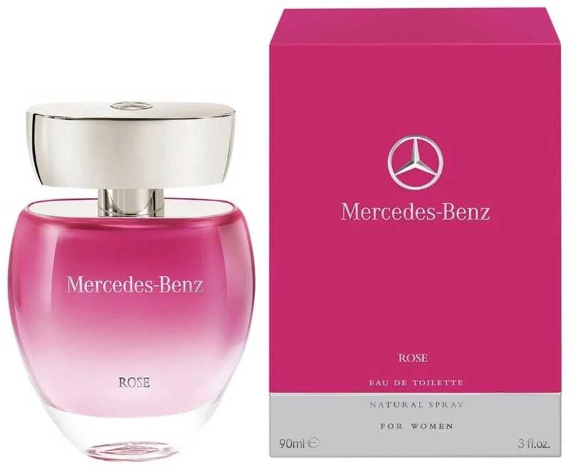 Mercedes-Benz Rose EDT tualetinis vanduo moterims, 90 ml