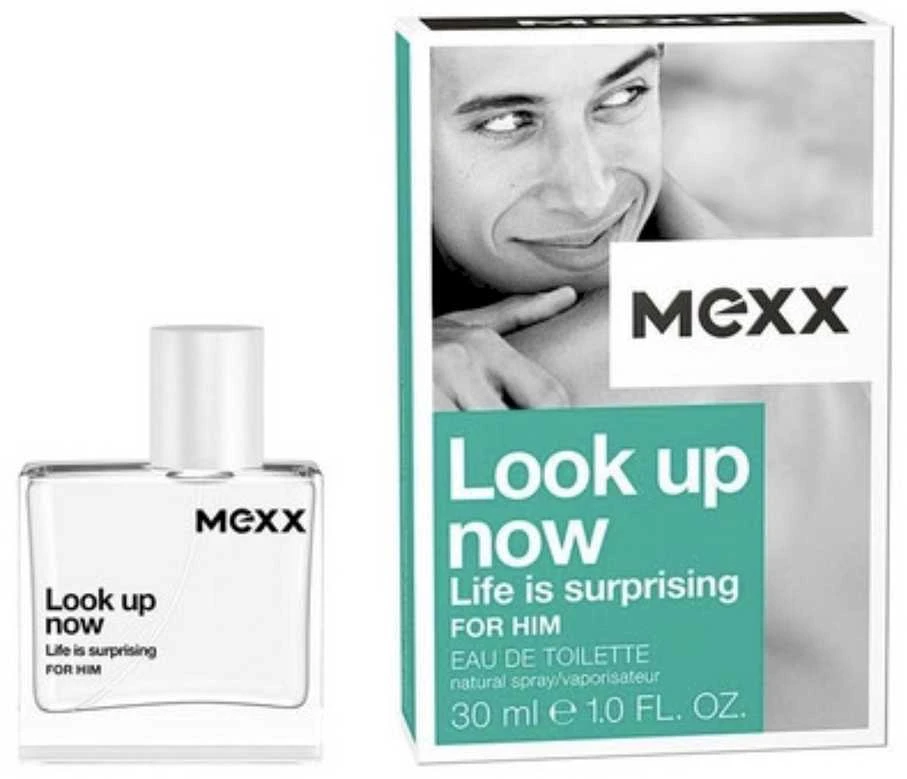 Mexx Look Up Now For Him EDT tualetinis vanduo vyrams, 30 ml