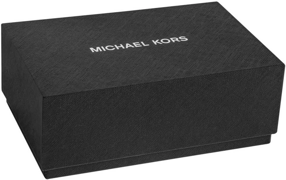 Vyriškas laikrodis + Kortelių dėklas MICHAEL KORS MK1076SET + Dėžutė