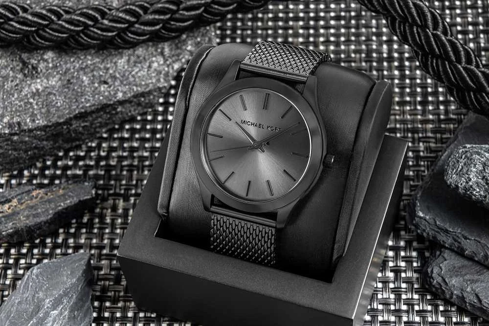 Vyriškas laikrodis + Dėklas na karty MICHAEL KORS MK1085SET + BOX