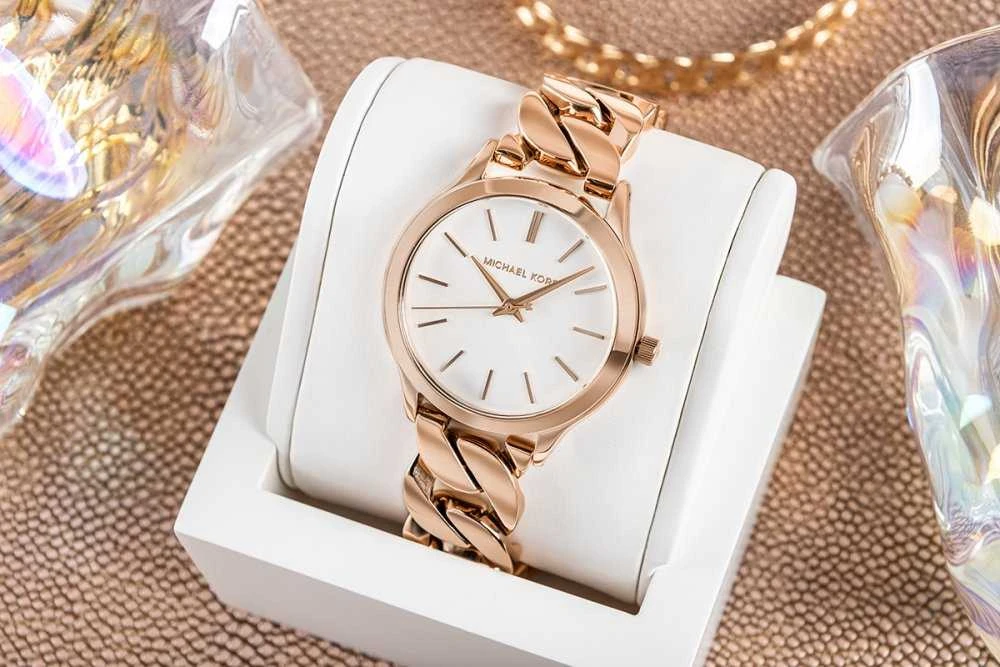 WOMEN'S WATCH Michael Kors Slim Runway MK7472 + BOX