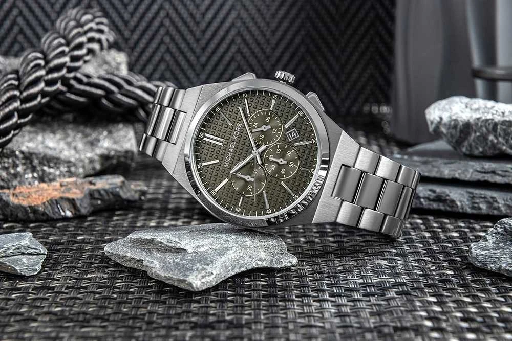 Vyriškas laikrodis Lennox MK9118 + Dėžutė MICHAEL KORS