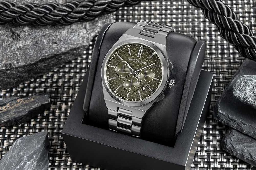 Vyriškas laikrodis Lennox MK9118 + Dėžutė MICHAEL KORS