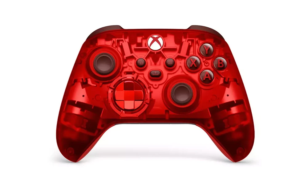 „Microsoft XBOX“ belaidis valdiklis – Pulse Cipher Special Edition Raudona Bluetooth žaidimų pultelis Analoginis / Skaitmeninis XBOX Series S, Android, XBOX Series X, iOS, PC