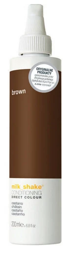 Milk Shake Milk_Shake Cold Brown Conditioning Direct Colour trumpalaikiai plaukų dažai, atspalvis: Brown, 200 ml