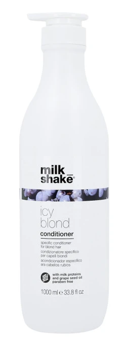 Kondicionierius šviesiems plaukams Milk Shake Icy Blond Conditioner 1000 ml