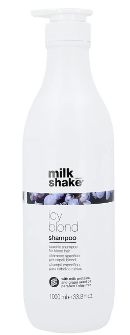 Šampūnas šviesiems plaukams Milk Shake Icy Blond Šampūnas 1000 ml