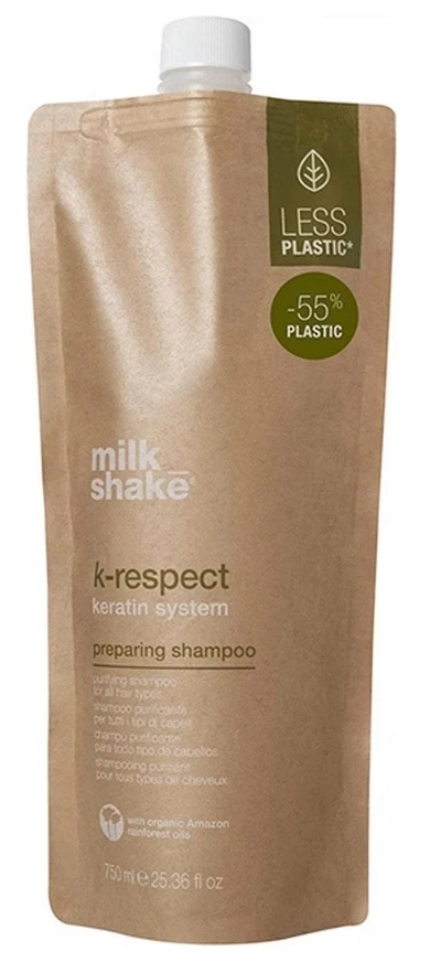 Plaukų šampūnas su keratinu Milk Shake K-respect Preparing Šampūnas 750 ml