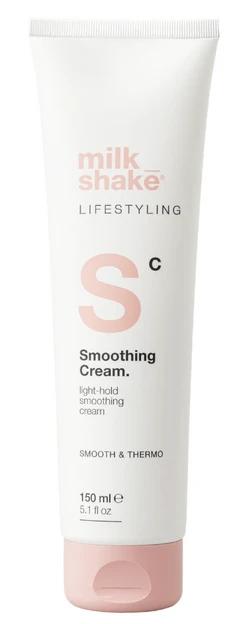 Lengvos fiksacijos kremas plaukams Milk Shake Lifestyling Smoothing Kreminis Soft Hold 150ml