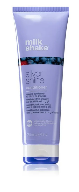 Kondicionierius šviesiems, žiliems plaukams Milk Shake Sidabrinis Shine Conditioner 250ml