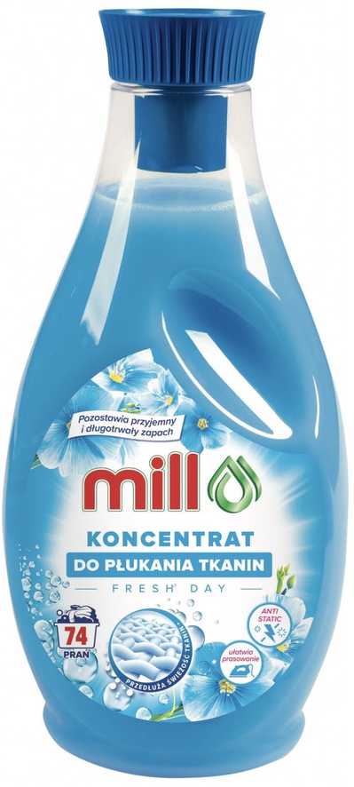 Madonis MILL Fresh Day audinių minkštiklio koncentratas, 2 l