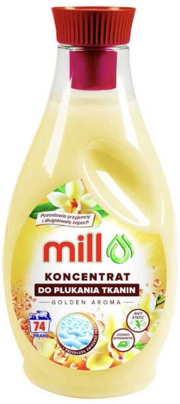 Madonis MILL Golden Aroma audinių minkštiklio koncentratas, 2 l