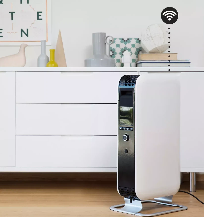 Tepalinis šildytuvas Mill Gentle Air OIL1500WIFI3 GEN3, 1500 W, iki 25 m², Baltas