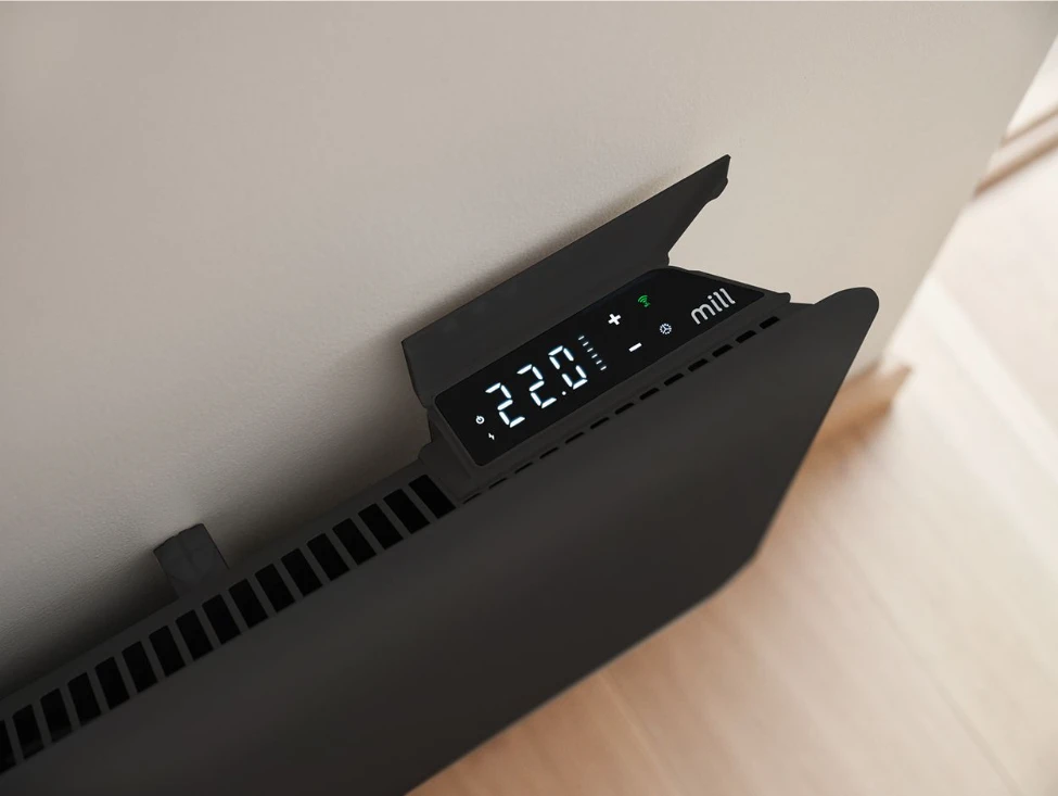 Šildytuvas Mill PA700WIFI4 | 700 W | 9–12 m² patalpoms | Juodas | IPX4