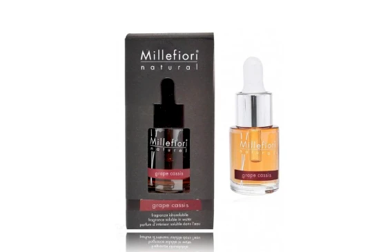 Millefiori Milano Fragrance Soluble in Vanduo Grape Cassis, 15 ml