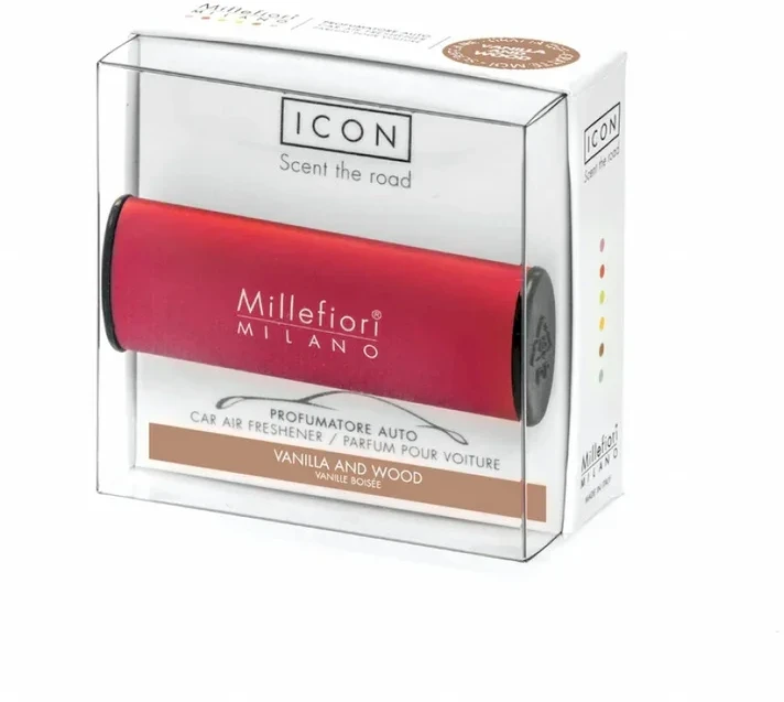 Millefiori Milano Icon Automobilis auksinis gaiviklis Vanilla & Wood Urban