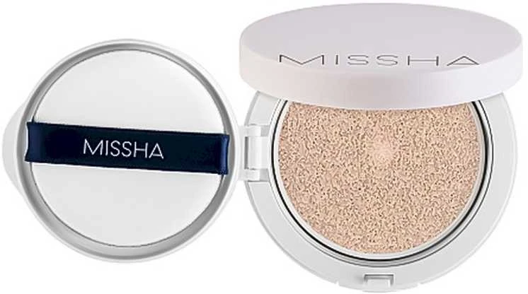 „Missha M Magic Cushion Cover Lasting“ apsauginis kremas nuo saulės su SPF50+ PA+++ №21 15 ml