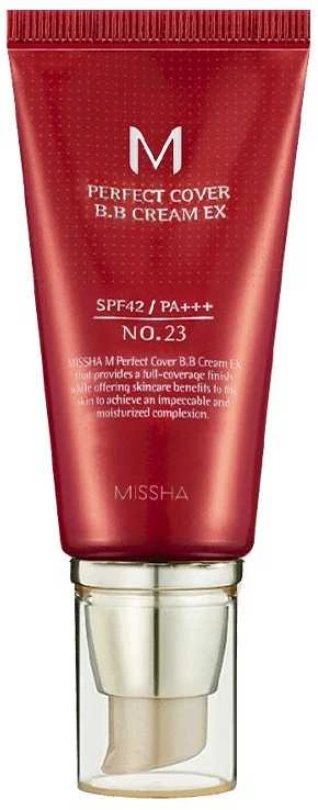 Missha M Perfect Cover BB kremas SPF 42 PA+++ Nr.23 Natural Beige, 50 ml