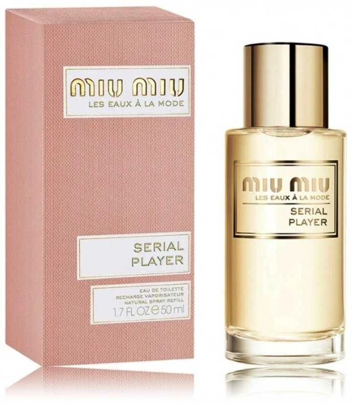 Miu Miu Serial Player EDT tualetinis vanduo moterims, 50 ml