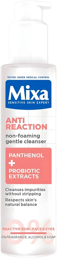 Mixa Anti Reaction Gentle valiklis, 150 ml