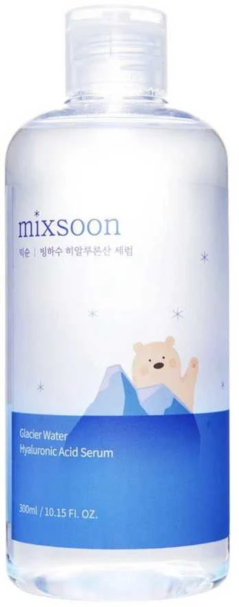 Mixsoon Glacier Vanduo Hyaluronic Acid Serum drėkinamasis veido serumas su hialurono rūgštimi, 100 ml